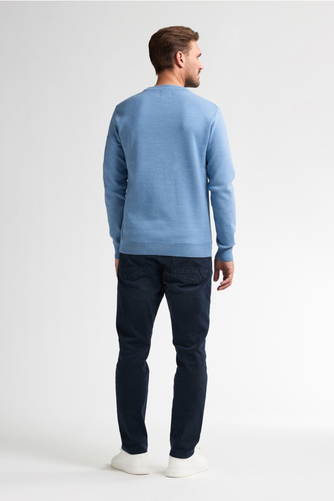 KNITWEAR ROUNDNECK M 3050 KWR249 5187 Pale Blue